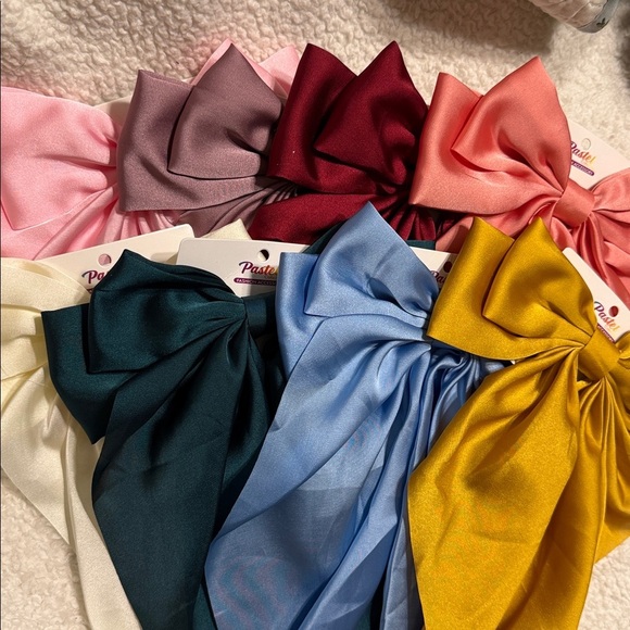 Pastels Accessories - Pastels Elegant Long Hair Bows in Muticolor